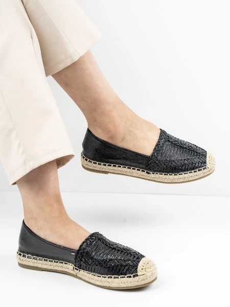 Espadryle Espana w kolorze Black
