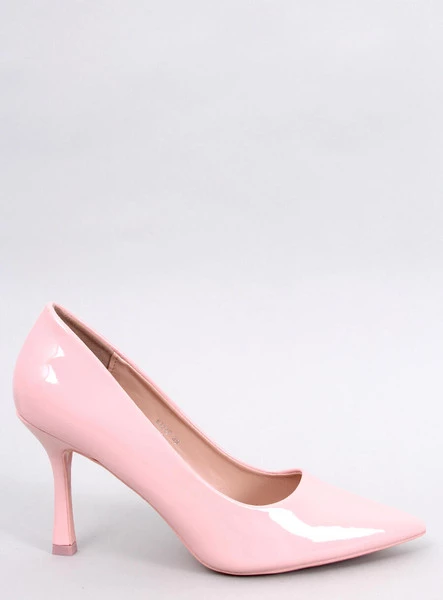 Szpilki damskie lakierowane LADD PINK