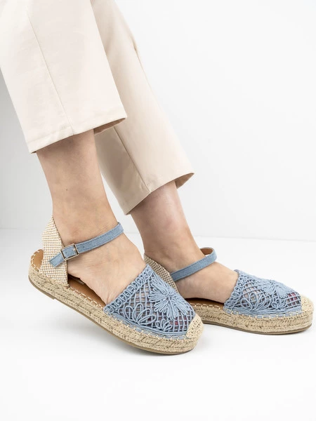 Espadryle Gama w kolorze Jeans