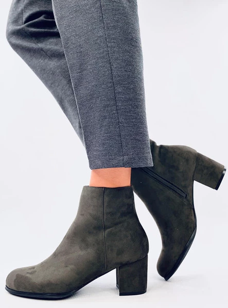 Botki na obcasie TALGO GREEN