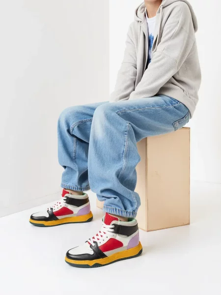 Damskie Sneakersy HAYDEN BLACK/RED 