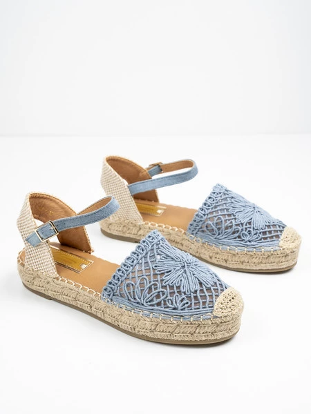 Espadryle Gama w kolorze Jeans