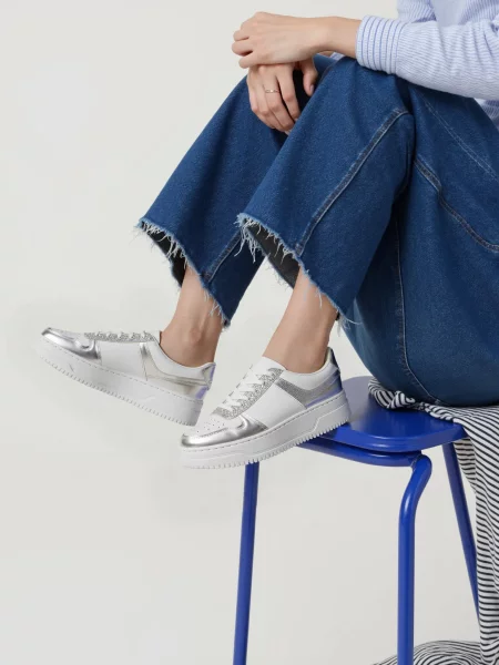 Damskie Sneakersy ASTRYA SILVER