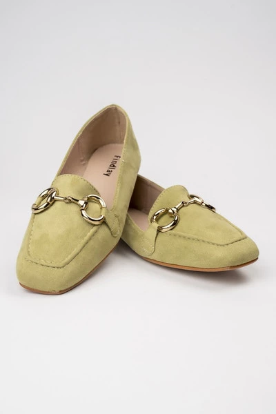 Damskie Loafersy MILO GREEN – Stylowa Świeżość i Subtelna Elegancja