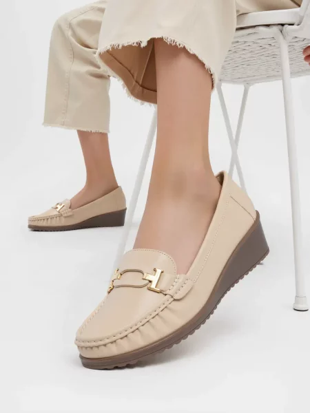 Damskie Mokasyny VELORA APRICOT