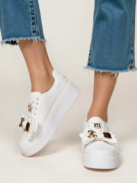 Damskie Sneakersy LIRIEN WHITE