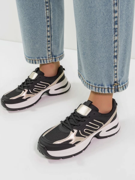 Damskie Sneakersy YNOVA BLACK 