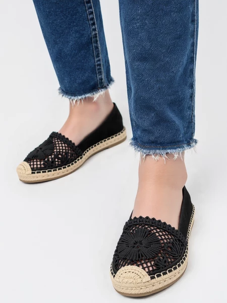 Espadryle Ravello Black