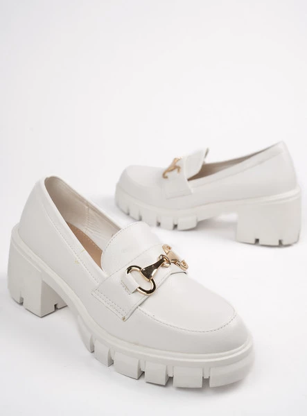 Damskie Mokasyny VIUROL WHITE 