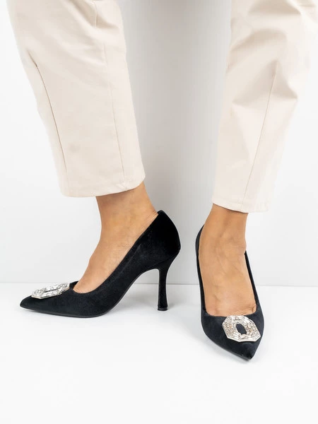 Czółenka Emily w kolorze Black