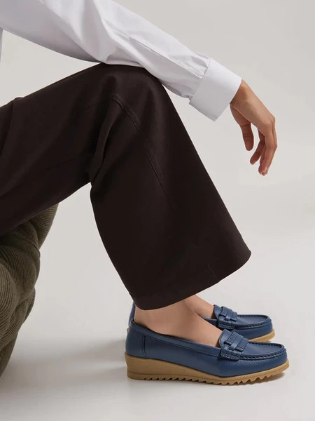 Damskie Mokasyny ALORA DARK BLUE