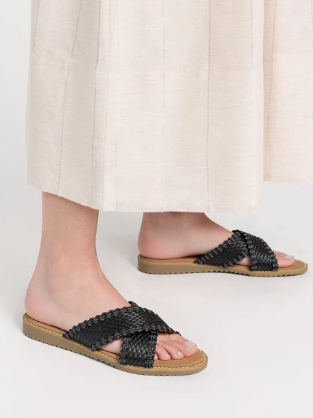 Damskie Sandały WAVE BLACK