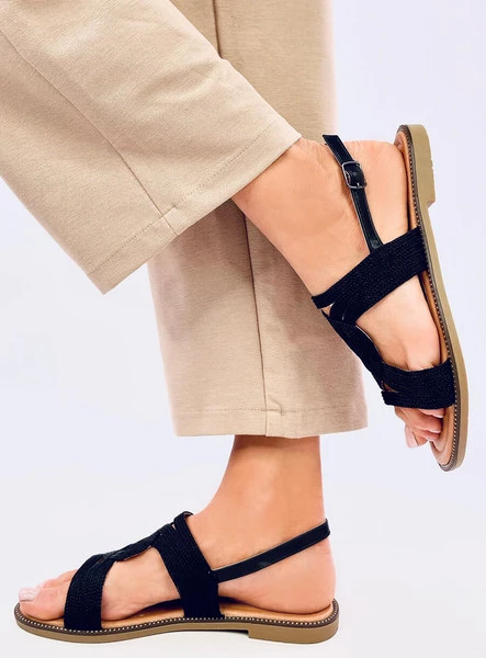 Sandałki damskie VERNAY BLACK