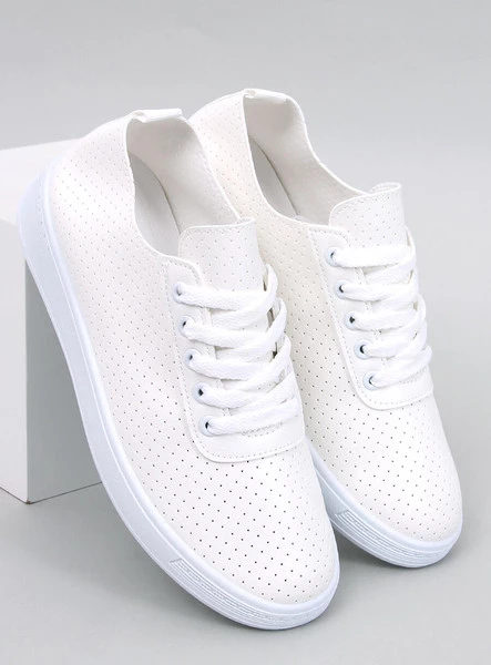 Tenisówki ażurowe HODGES WHITE