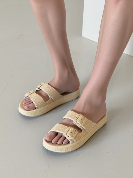 Klapki Beachy Beige