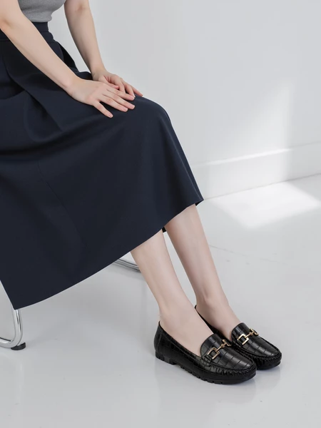 Damskie Mokasyny NICOL BLACK