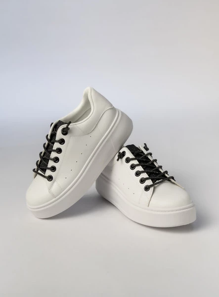 Damskie Sneakersy SAVANNAH WHITE/BLACK