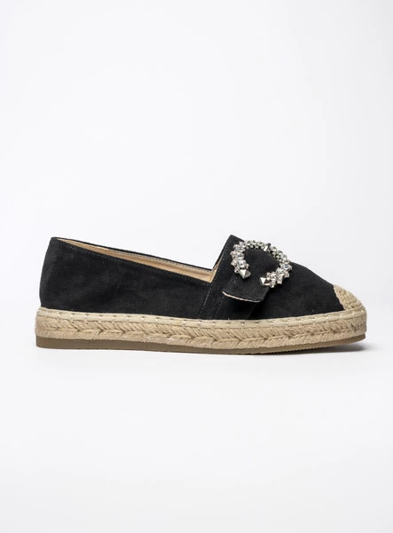 Damskie Espadryle LUNARA BLACK – Stylowe Buty na Lato