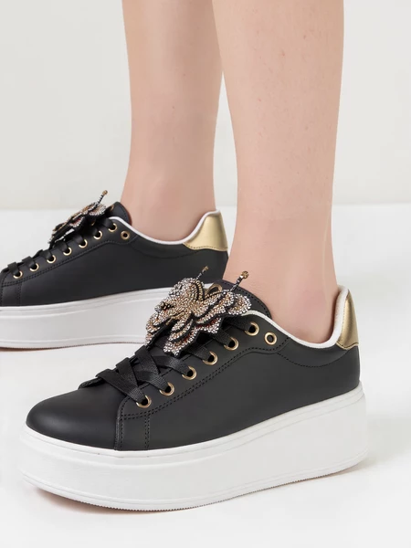 Damskie Sneakersy BUTTERFLY LUX – Black