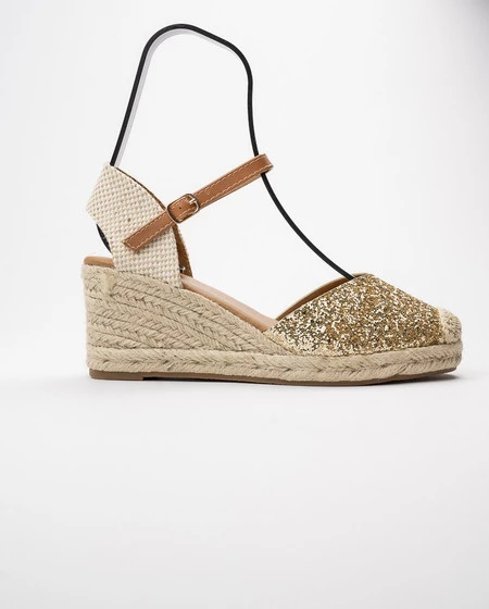 Damskie Espadryle LOLA GOLD