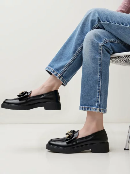 Damskie Mokasyny ELYDA BLACK