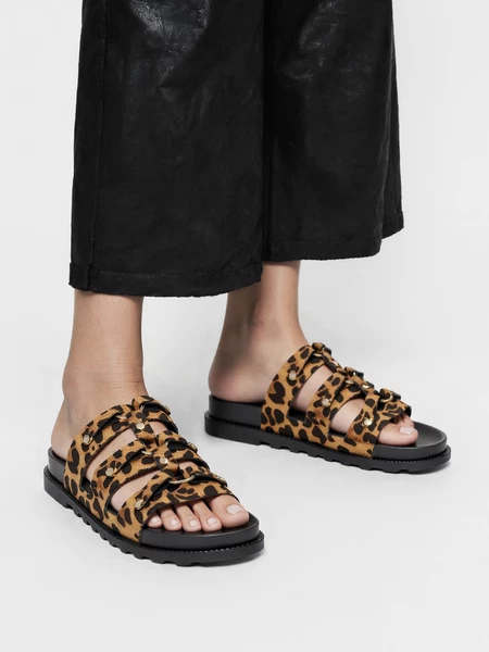 Sandaly Miejskie Ringo Leopard