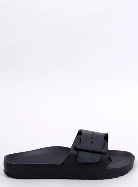 Klapki gumowe z klamerką ROMERO BLACK