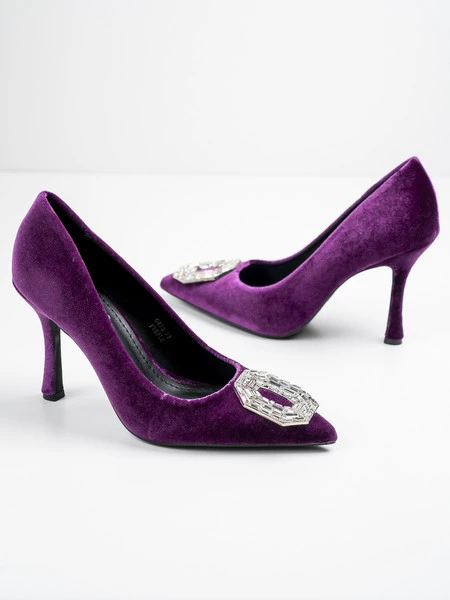 Czółenka Emily w kolorze Purple