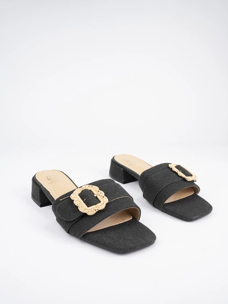 Klapki Eleganto Czarne