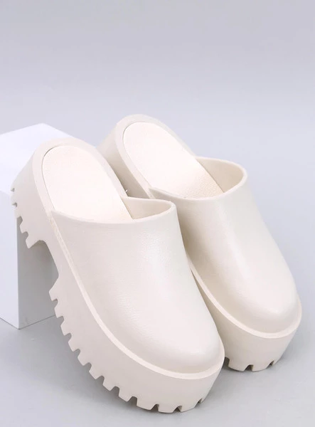 Klapki chodaki piankowe ERNEST BEIGE