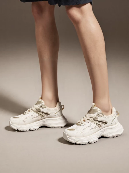 Damskie Sneakersy GLOW RIDE BEIGE