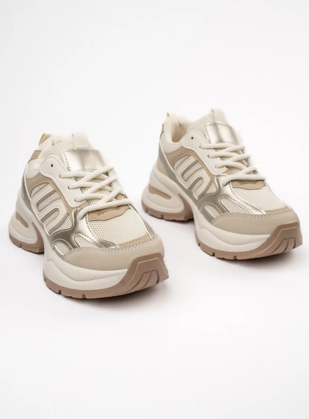 Damskie Sneakersy YNOVA BEIGE