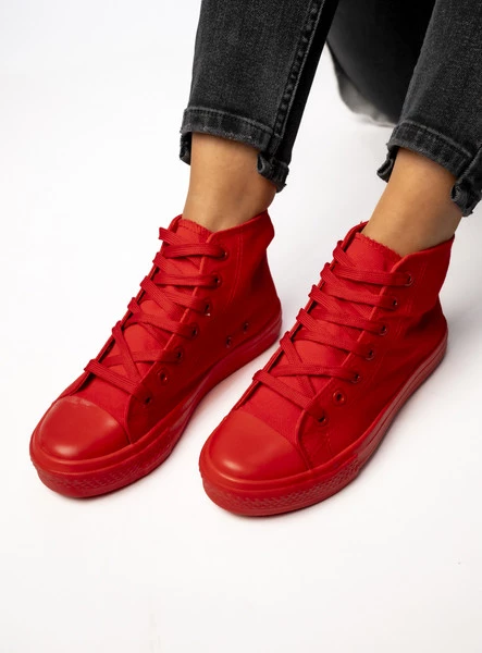 Damskie Trampki SOLIS RED