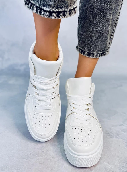 Buty sportowe za kostkę ERVA WHITE