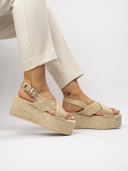 Sandały Aurelia Gold
