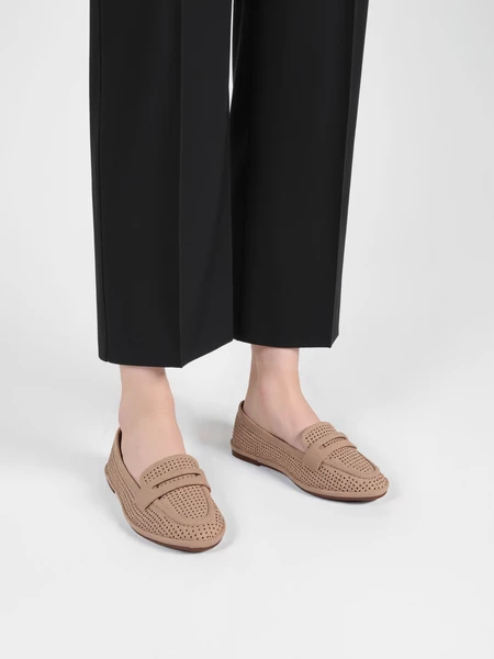Klapki Elegante Khaki