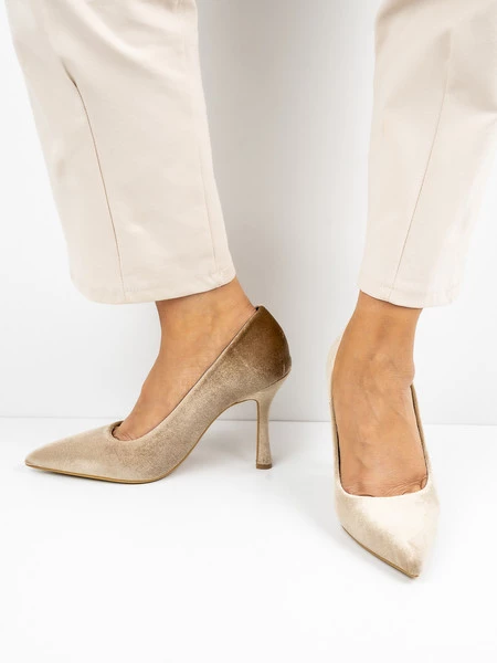 Czółenka Kim w kolorze Khaki