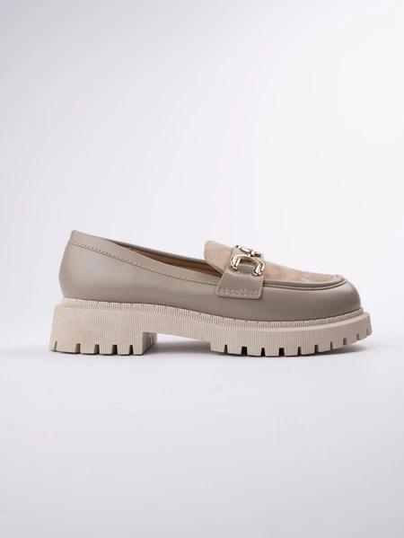 Damskie Mokasyny Khaki