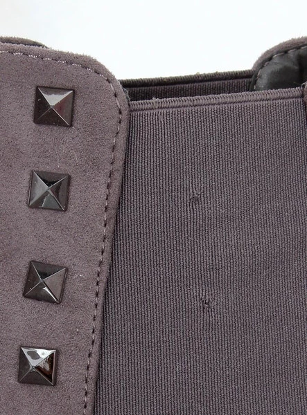 Botki na szerokim obcasie HIDALGO GREY II GATUNEK