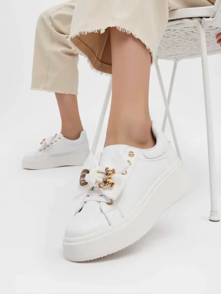 Damskie Sneakersy CHARM WHITE