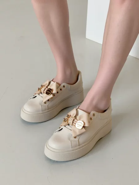 Damskie Sneakersy CHARM BEIGE