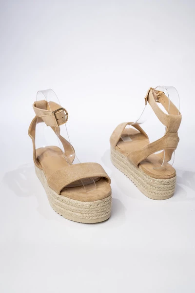 Damskie Sandały VIORA BEIGE