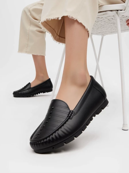 Mokasyny Aurora Black