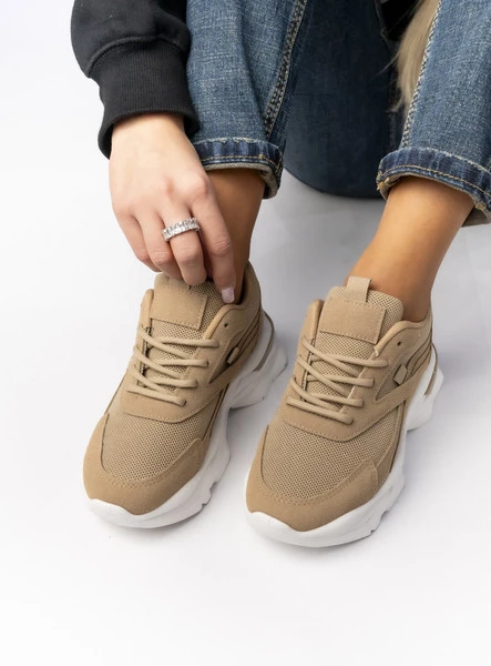 Damskie Sneakersy ZIRANA KHAKI